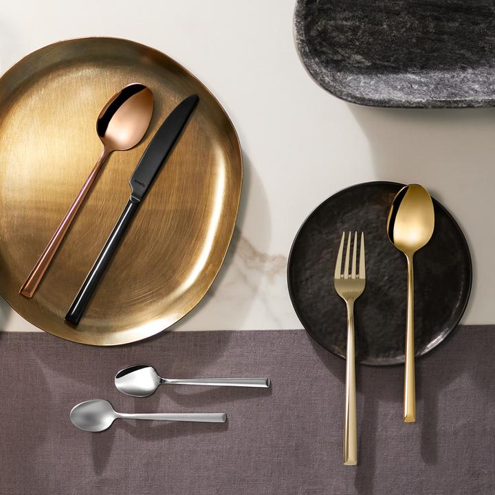 Actual product image Amefa METROPOLE Besteckset 24-teilig PVD gold (24 Piece, Cutlery set)