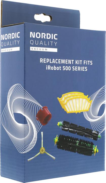 Actual product image Deltaco Replacement kit for the iRobot 500 series