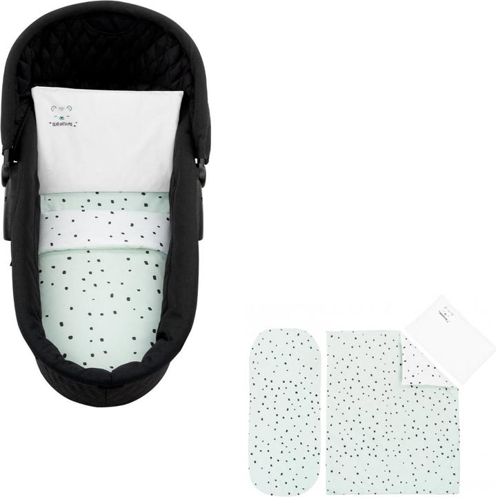 Actual product image Kikkaboo Pram Linen Set Bear