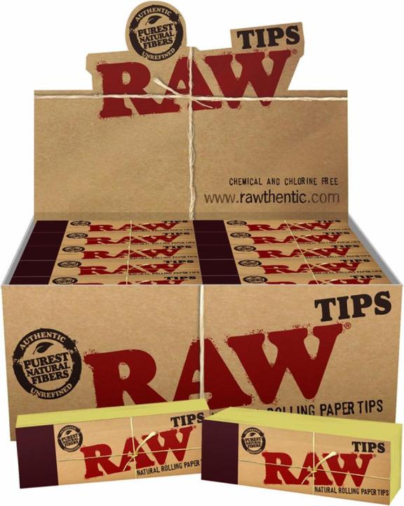 Actual product image RAW Tips Box