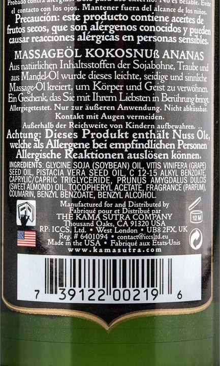 Image du produit Kamasutra éléments naturels (236 ml)
