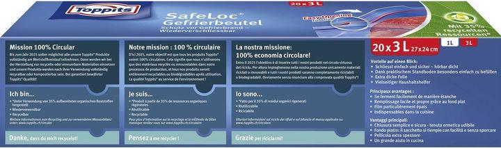 Image du produit Toppits Sac de congélation à double fermeture (20 x)