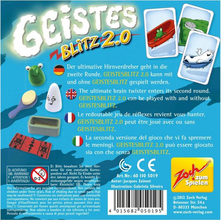 Produktbild Zoch Geistesblitz 2.0 (Deutsch, Französisch, Italienisch, Englisch)