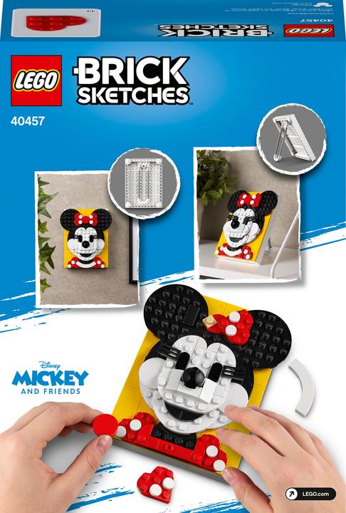 Immagine prodotto LEGO Schizzi di mattoni - Minnie Mouse (40457, LEGO Disney, Set LEGO rari)