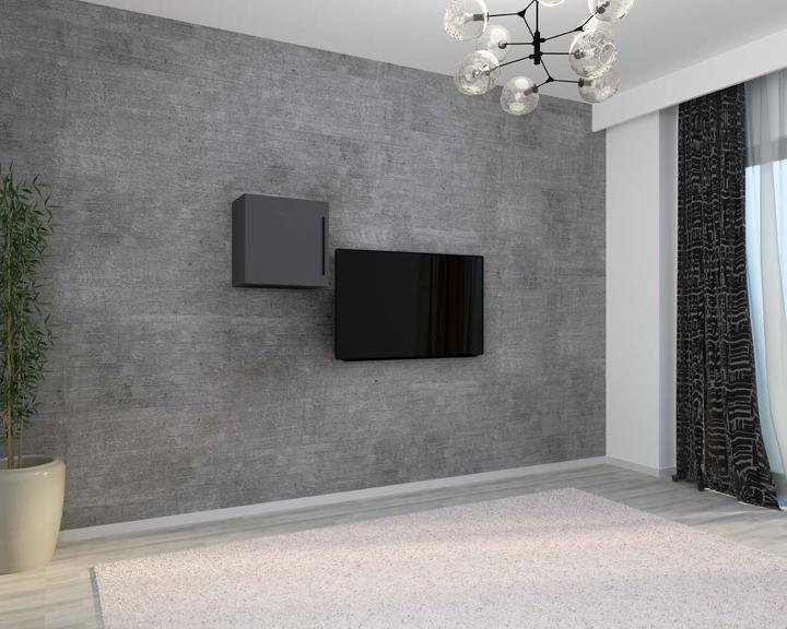 Image du produit VCM Étagère murale en bois Étagère suspendue Armoire murale Cube de rangement Arila M (50 x 30 x 50 cm)
