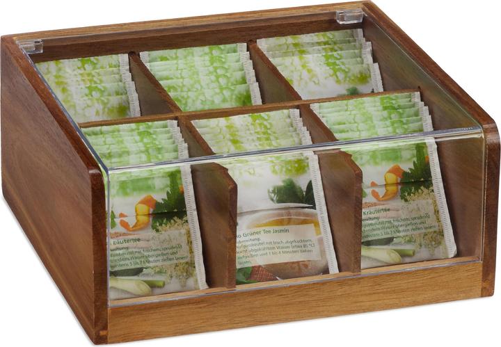 Actual product image Relaxdays Tea Box