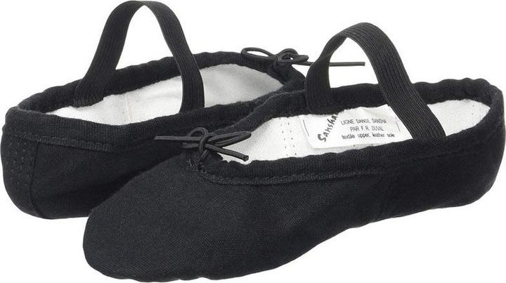 Sansha Schöne Kinder Stoff Ballettschuhe (32)
