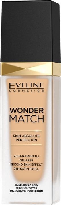 Eveline Wonder Match Luxurious Face Foundation Matching 10 Light Vanilla 30Ml (10 Light Vanilla)