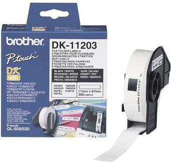 Image du produit Brother DK-11203 Étiquettes de dossiers