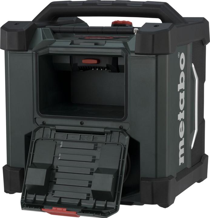 Productafbeelding Metabo Draadloze bouwplaatsradio RC12-18 32W DAB+ zonder batterij met oplaadfunctie (DAB+, FM, Bluetooth)