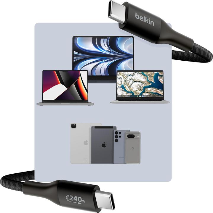 Produktbild Belkin CAB015bt2M (2 m, USB 2.0)