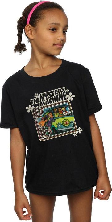 Actual product image Scooby Doo Girls Mystery Machine Cotton T-Shirt (128)