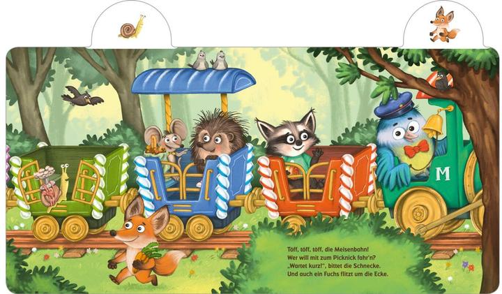 Immagine prodotto Demel:Töff, töff, töff, die Meisenbahn (Tedesco, Igor Lange, Anni Demel, 2024)