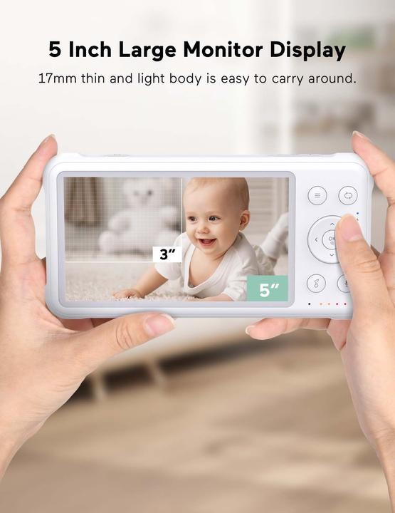 Produktbild Momcozy Video Babyphone (Babyphone mit Kamera, 300 m)