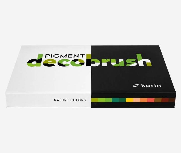 Produktbild Karin PIGMENT DECO BRUSH - Brush Marker (Nature, Mehrfarbig, 12 x)
