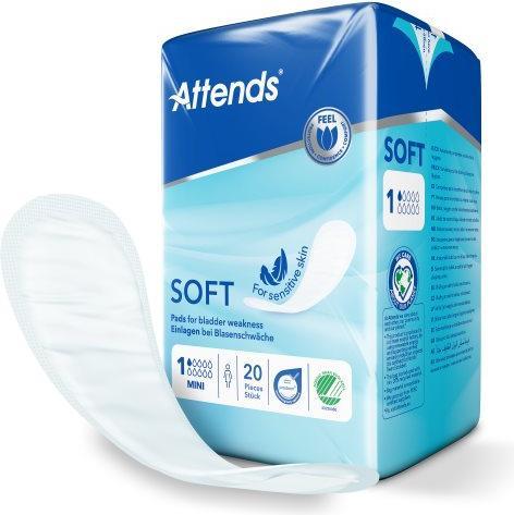 Produktbild Attends Soft 1 Mini Einlagen (20 x, Mini)