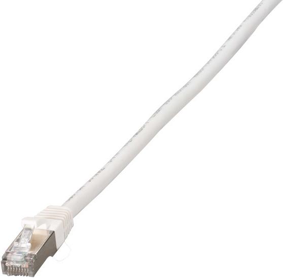 Produktbild EFB Elektronik RJ45 Patchkabelverlängerung Cat.6A, S/FTP, AWG26, weiss, 5m (S/FTP, CAT6a, 5 m)