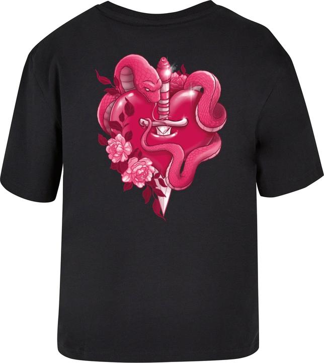 Actual product image Miss Tee Snakes Heart Tee - 125273 (XS)