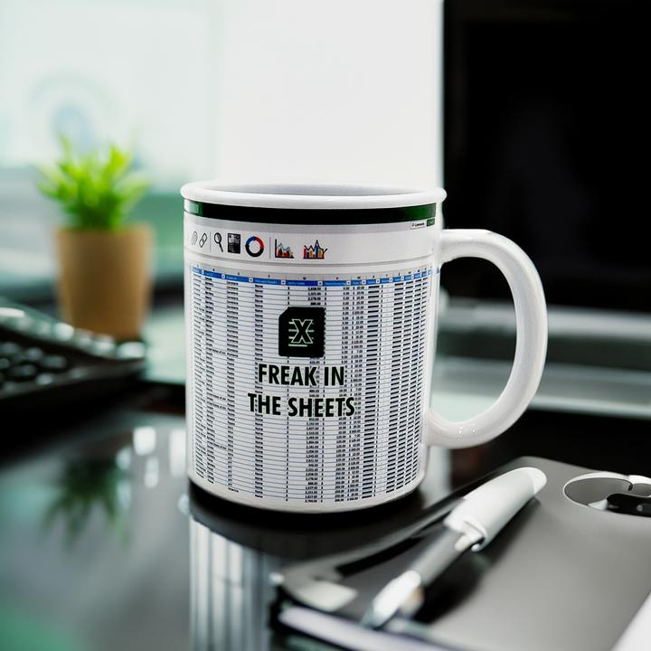 Actual product image Thumbs Up Mad Monkey mug "Freek in the Sheets" 300ml white (300 ml, 1 x)