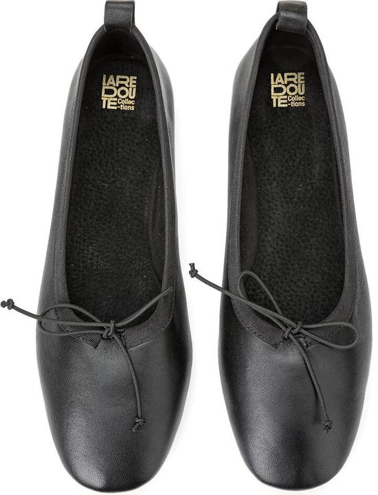 Produktbild La Redoute Collections Lederballerinas mit Schleife (42)