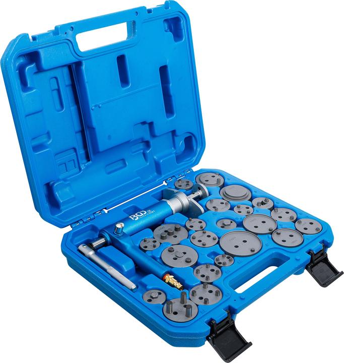 Actual product image BGS Brake Piston Reset Tool Set pneumatic 22 pcs. (Hand brake, Brake kit, 21)