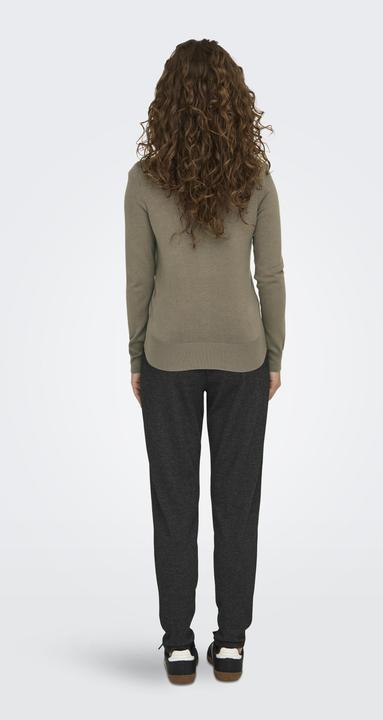 Produktbild Only Normal geschnitten Rundhals Gerippte Ärmelbündchen Pullover Strickpullover (XS)