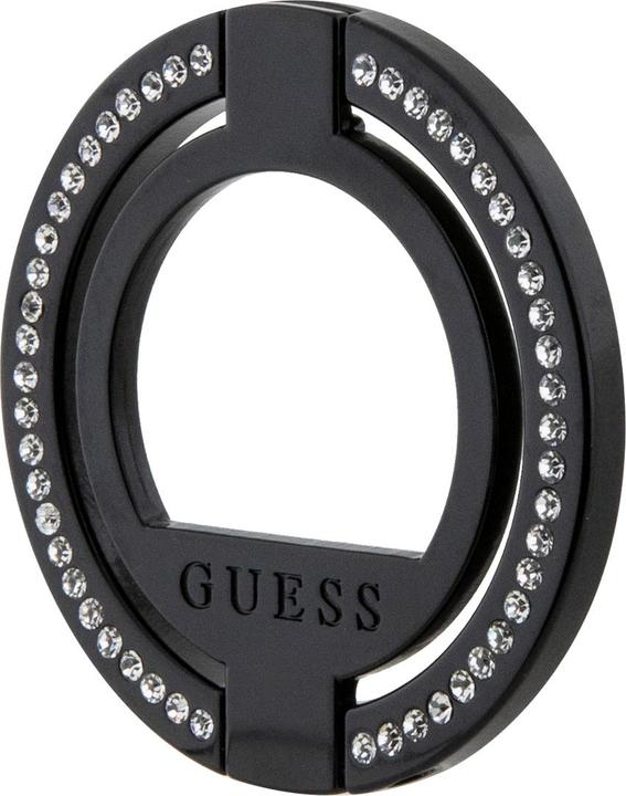 Produktbild Guess MagSafe Ring stand GUMRSALDGK czarny/black Rhinestone (22, 23, 24, 25)
