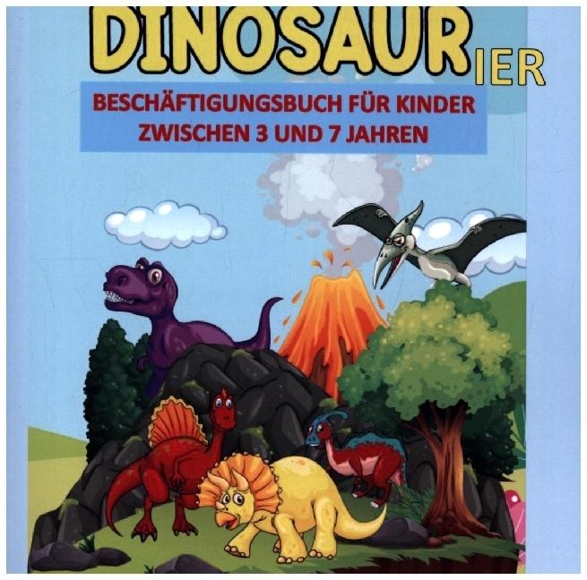 Immagine prodotto Dinosaurier-Aktivittsbuch fr Kinder: 100 Seiten kleines Dinosaurier-Aktivittsbuch, Ausmalbilder