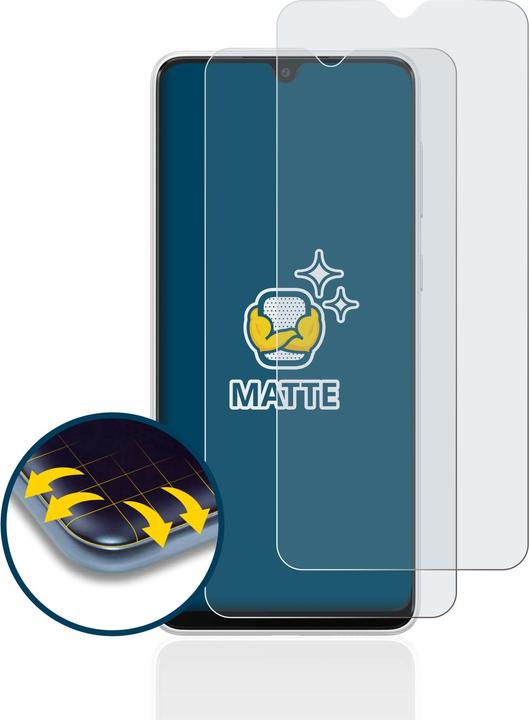 Productafbeelding BROTECT Antireflecterende schermbeschermer mat (2 Stuk, Samsung Galaxy A03)