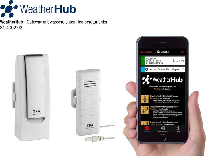 Produktbild TFA WeatherHub SET2