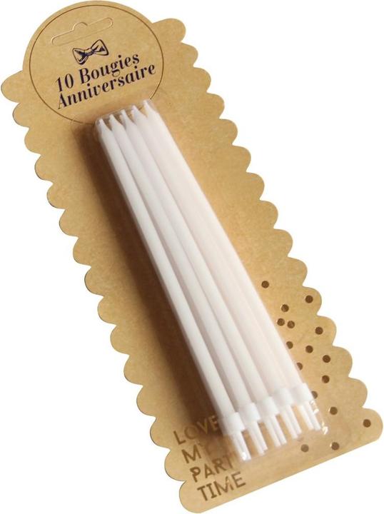 Immagine prodotto Artifete Candele giganti 15 cm bianche (12 pz.) (10 pz.)
