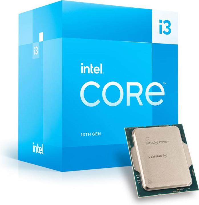 Produktbild Intel Core i3-13100 (LGA 1700, 3.40 GHz, 4 -Core)