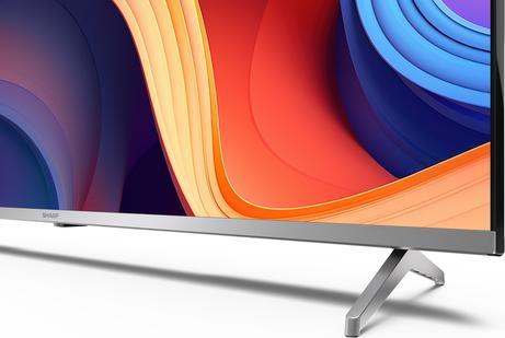 Actual product image Sharp 55GP6260E, 139.7 cm (55"), 3840 x 2160 pixels, LED, Smart TV, Wi-Fi, Black, Silver (55", LED, UHD)