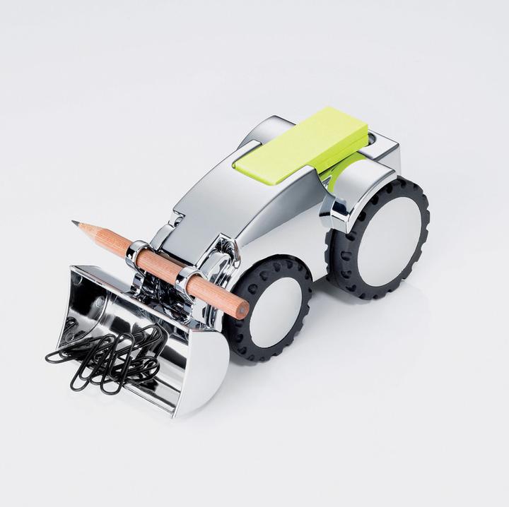 Immagine prodotto Troika Porta graffette multifunzione DIGGER, grigio/nero (1 x)