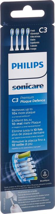 Image du produit Philips Sonicare C3 Premium Défense contre la plaque dentaire (4 x)