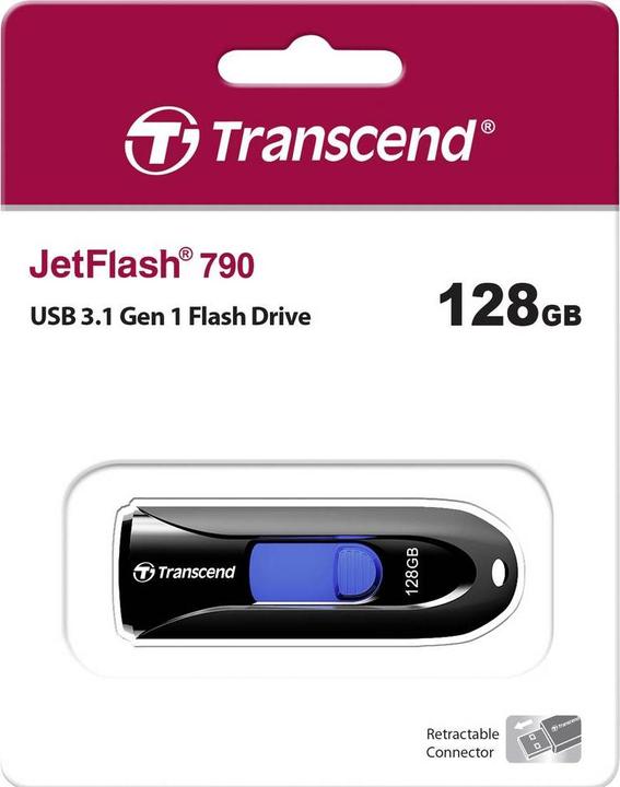 Immagine prodotto Transcend JetFlash 790 (128 GB, USB 3.0, USB-A)