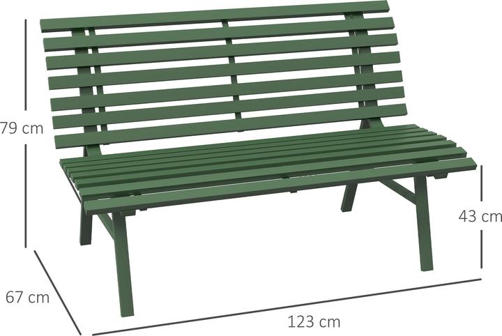 Produktbild Outsunny Gartenbank