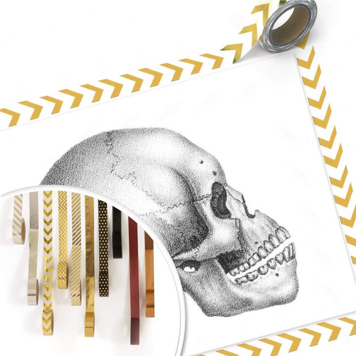 Actual product image Trenddeko Skull 02 (60 x 50 cm)