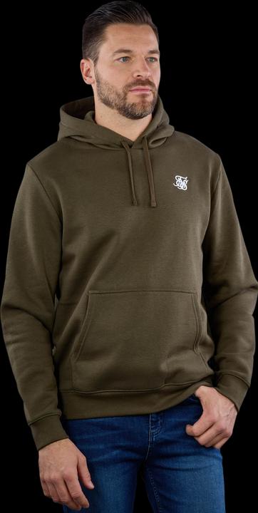 Actual product image Siksilk Hoodie Khaki Essential Overhead Hoodie (XS)