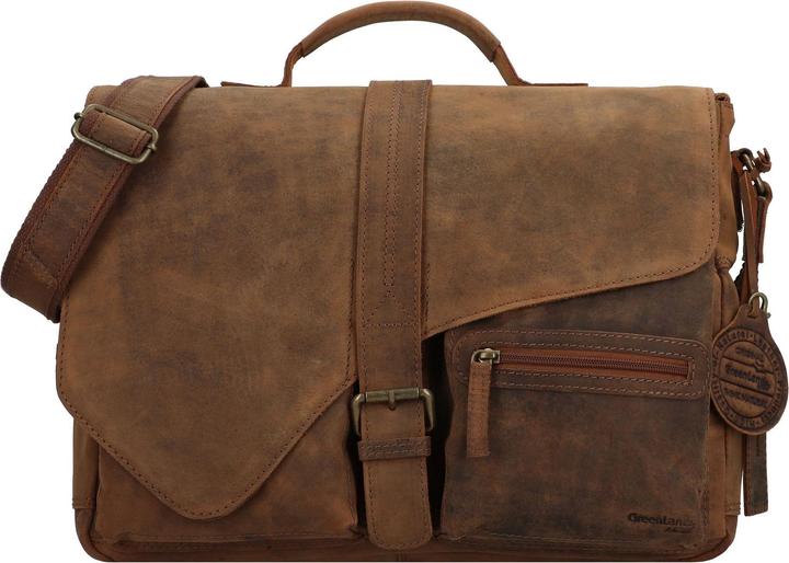 Produktbild Greenland Nature Montenegro Aktentasche Leder 37 cm