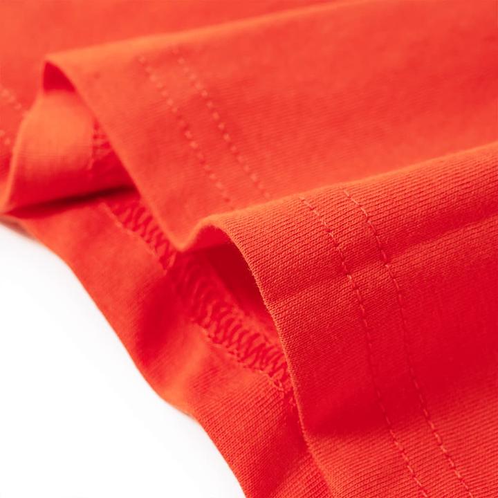 Produktbild VidaXL Kinder-Langarmshirt Hellorange 104,Material: 100 (104)