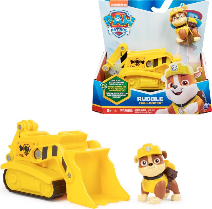 Actual product image Spin Master Paw Patrol Rubbles Bulldozer