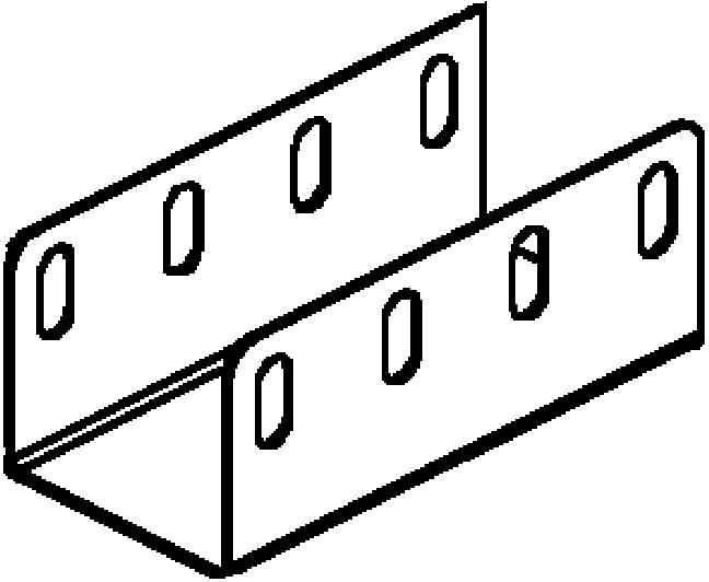 Actual product image Niedax Joint connector (10 cm)