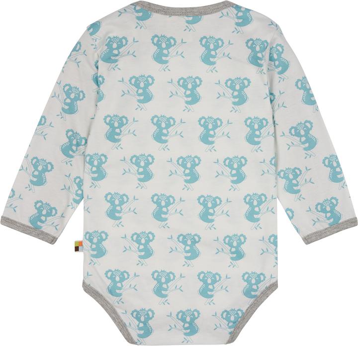 Produktbild loud + proud Body langarm Druck Koala Lagoon (62, 68)