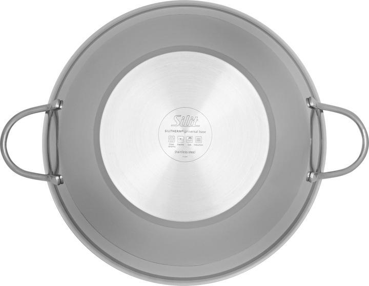 Produktbild Silit Wok 32cm (32 cm, Wok Pfanne, Edelstahl)