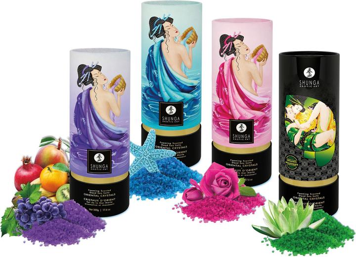 Immagine prodotto Shunga Cristalli orientali Sali da bagno Afrodisia 500 grammi (Perle da bagno)