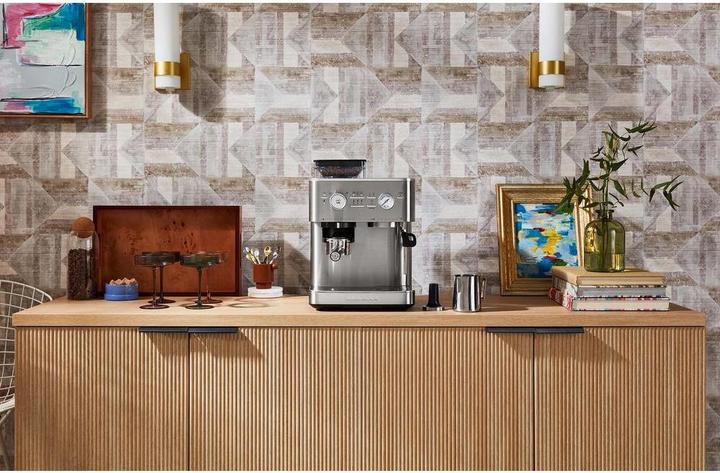Actual product image KitchenAid 5KES6551ESX Portafilter machine with grinder