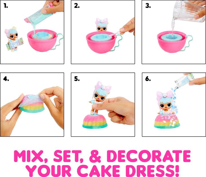 Image du produit MGA L.O.L. Surprise! Mix & Make Birthday Cake Tots