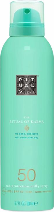Productafbeelding Rituals Het Ritueel van Karma Zonbescherming Milky Spray (Zonnebrandspray, SPF 50, 200 ml)