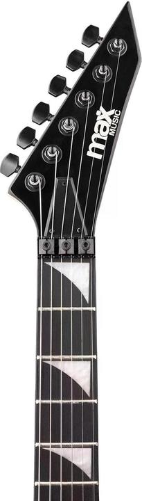 Immagine prodotto Max Chitarra elettrica GigKit Rock Style Nero (Set di chitarre elettriche, Tastiera: Palissandro, Collo: Lime)